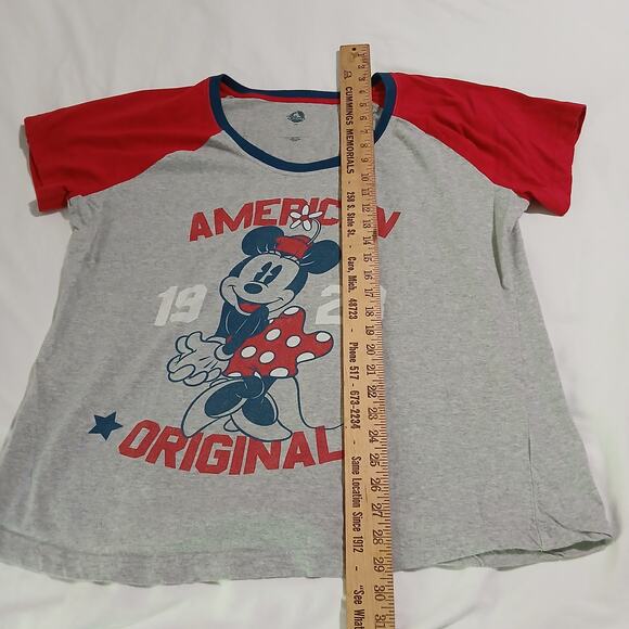 Disney Store 2XL Women's Short-Sleeved Minnie Mouse 1928 American Original Tee - Picture 8 of 11